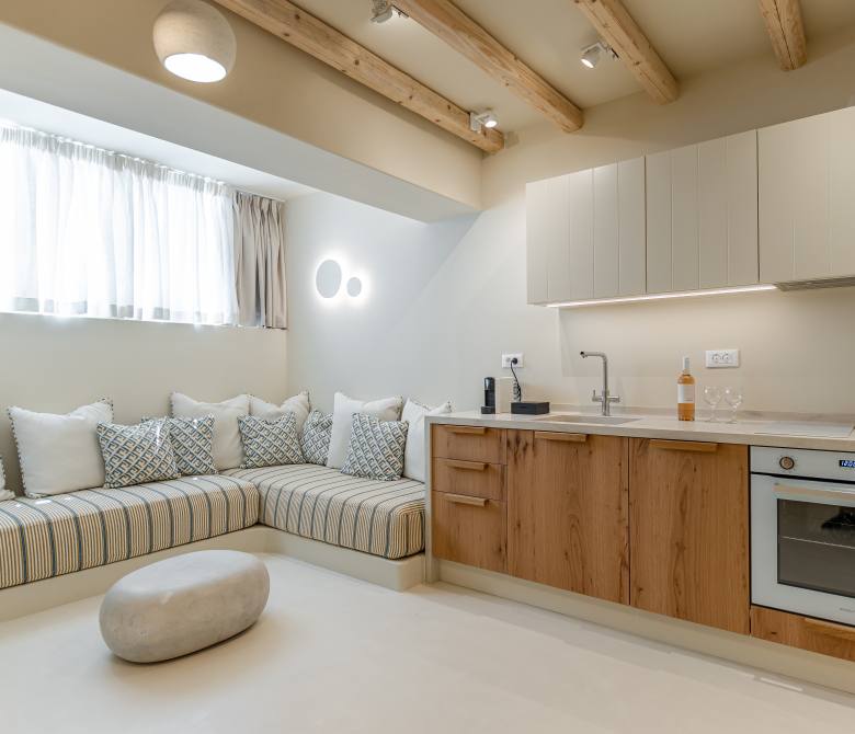 Deluxe Semi-Basement Apartment